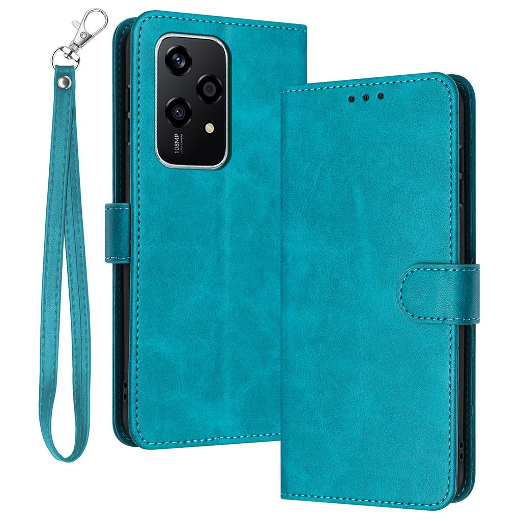 For Honor 200 Lite Case Leather Calf Texture Phone Cover with Purse Card Holders