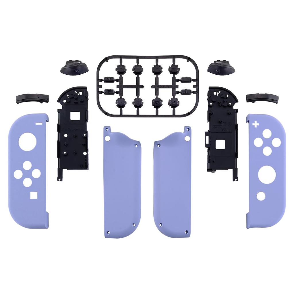 eXtremeRate Handheld Controller Housing Case Compatible with Switch and Switch Replacement Shell Compatible with Switch with Full Set of DIY