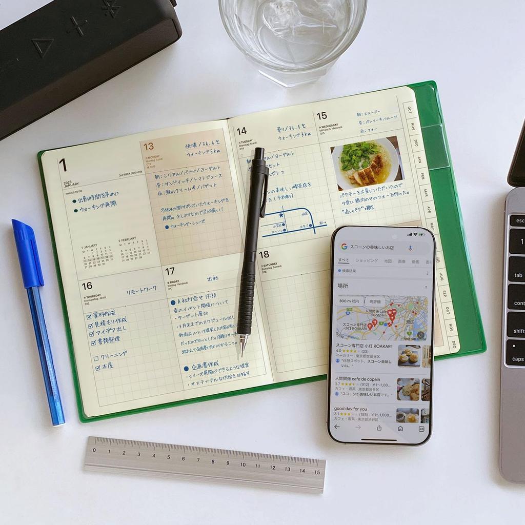Laconic 2026 March B6 Pocket White Planner, Start, Weekly, Type, LKM78-240WH