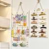 Hair Bows Organizer Wall Hanging Large Capacity Headband Holder Hair Clip Storage Hanger Space Saving Accessory For Girl Room
