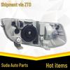 Compatible with 2006-2008 Chevrolet Lova Headlight Assembly: Cover and Shell for High/Low Beam