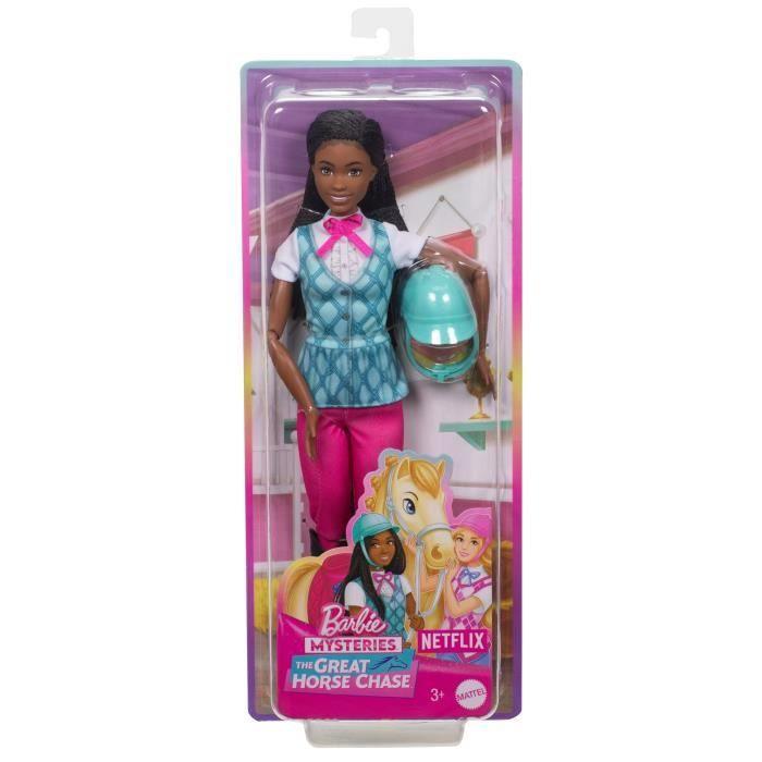 Barbie – barbie mysteries : the great horse chase, poupée brooklyn hxj39