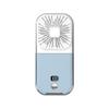Foldable Neck Hanging Mini USB Fan: Portable Handheld and Desktop Stand Fan.