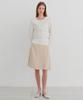 Itove Seoul Tencel Flare Midi Skirt Be