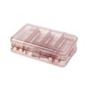 Transparent Double-layer Plastic Jewelry Storage Box Multi-purpose Organizer Container For Hair Clips Necklace Earring Jewelry