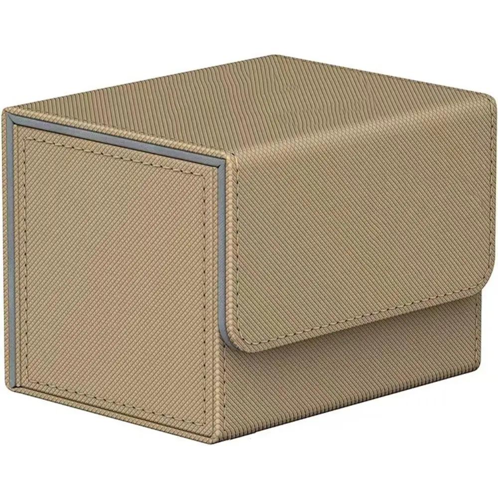 PU Game MTG Trading Card Holder Collectible Game Deck Box Card Deck Case Storage Box Container Gift Collection Box Organizer
