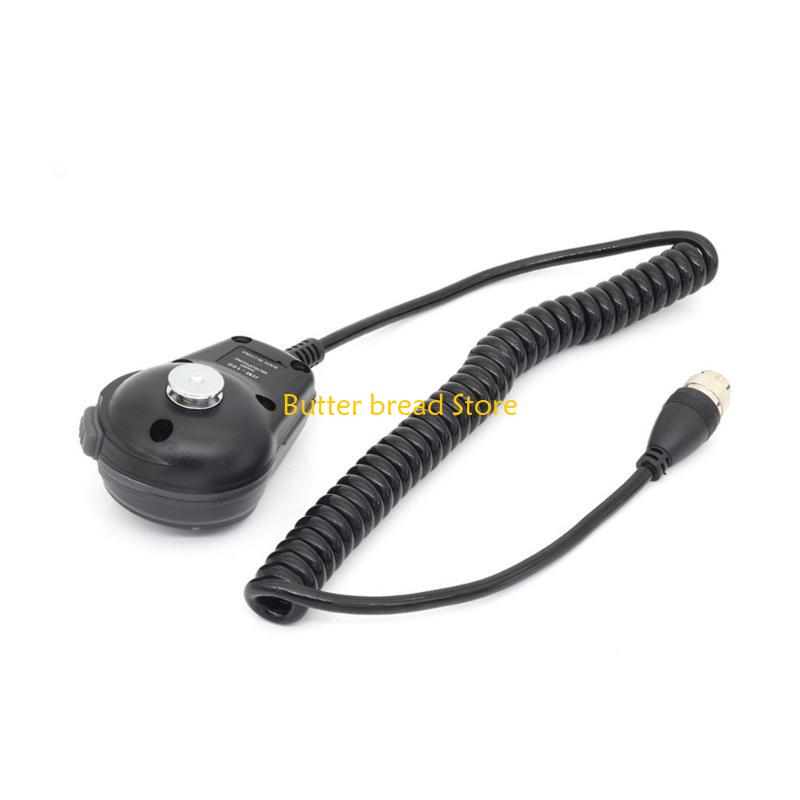 W89C HM-180 8pin Handheld Microphones -101 Replacement Outdoor Communication Mic Plastic Speaker Device for IC-M700 IC-M710