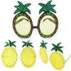 Ananas Sonnenbrille Brille für Strandparty Kostüm Geburtstag Halloween Dekoration