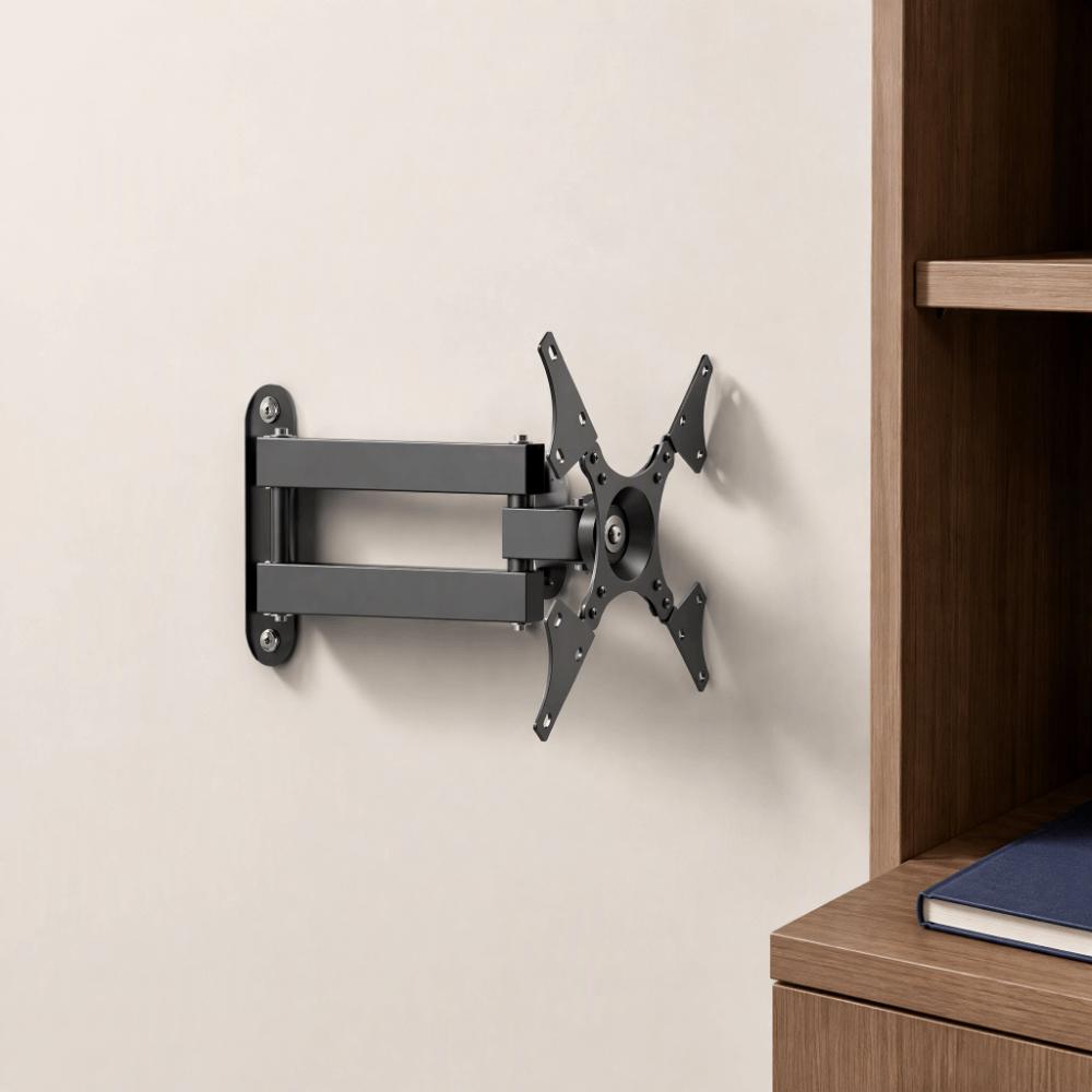360 Degree Rotation TV Wall Mount Bracket Adjustable Rotating Arm Swivel Function Articulating TV Wall Mount