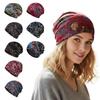 Multifunctional Turban Hats Plaid Print Casual Hedging Cap  Autumn and Winter