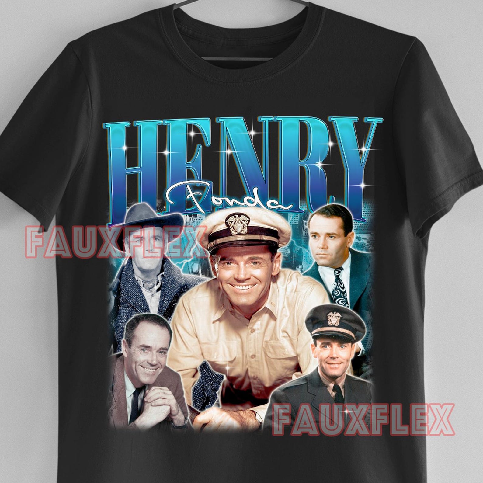 HENRY FONDA Shirt, Henry Fonda Retro T-Shirt, Henry Fonda Vintage Fan Tees, Henry Fonda Kids Tee, Henry Fonda Lover Merch Gift S