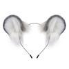 Halloween handmade plush simulated mouse ears cos animal ears and tail set cute animal ears headband headdress