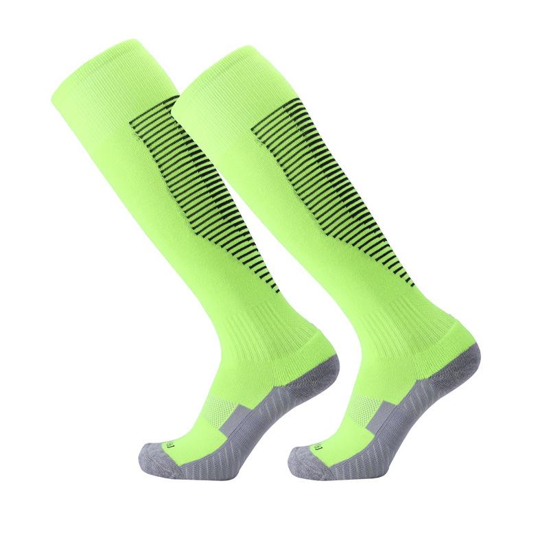 Cross-border wholesale children's football socks towel bottom thickened non-slip stockings breathable nylon school football match