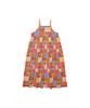 Goteu Vintage Graphic Camisole Dress - Red
