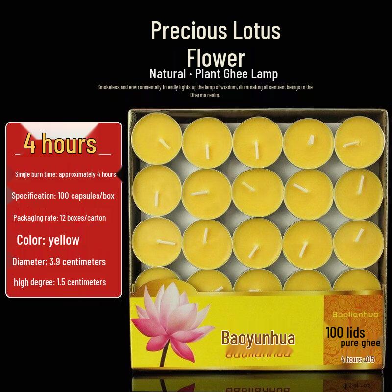 LIEI Ghee Lamp Candles