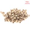 100Pcs M3 Nut Injection Molding Brass Knurled Thread Inserts Nuts