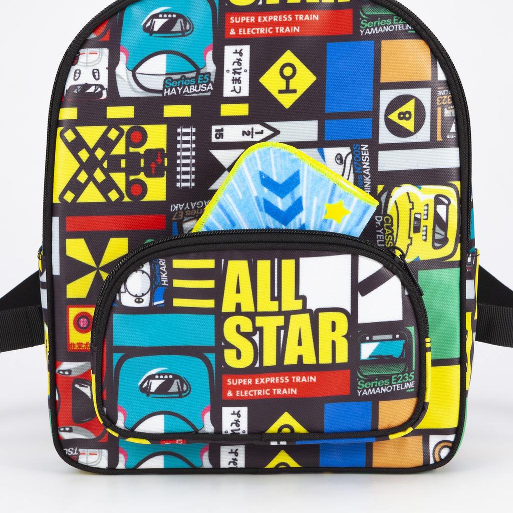 [Popondetta] Shinkansen Backpack Block Pattern