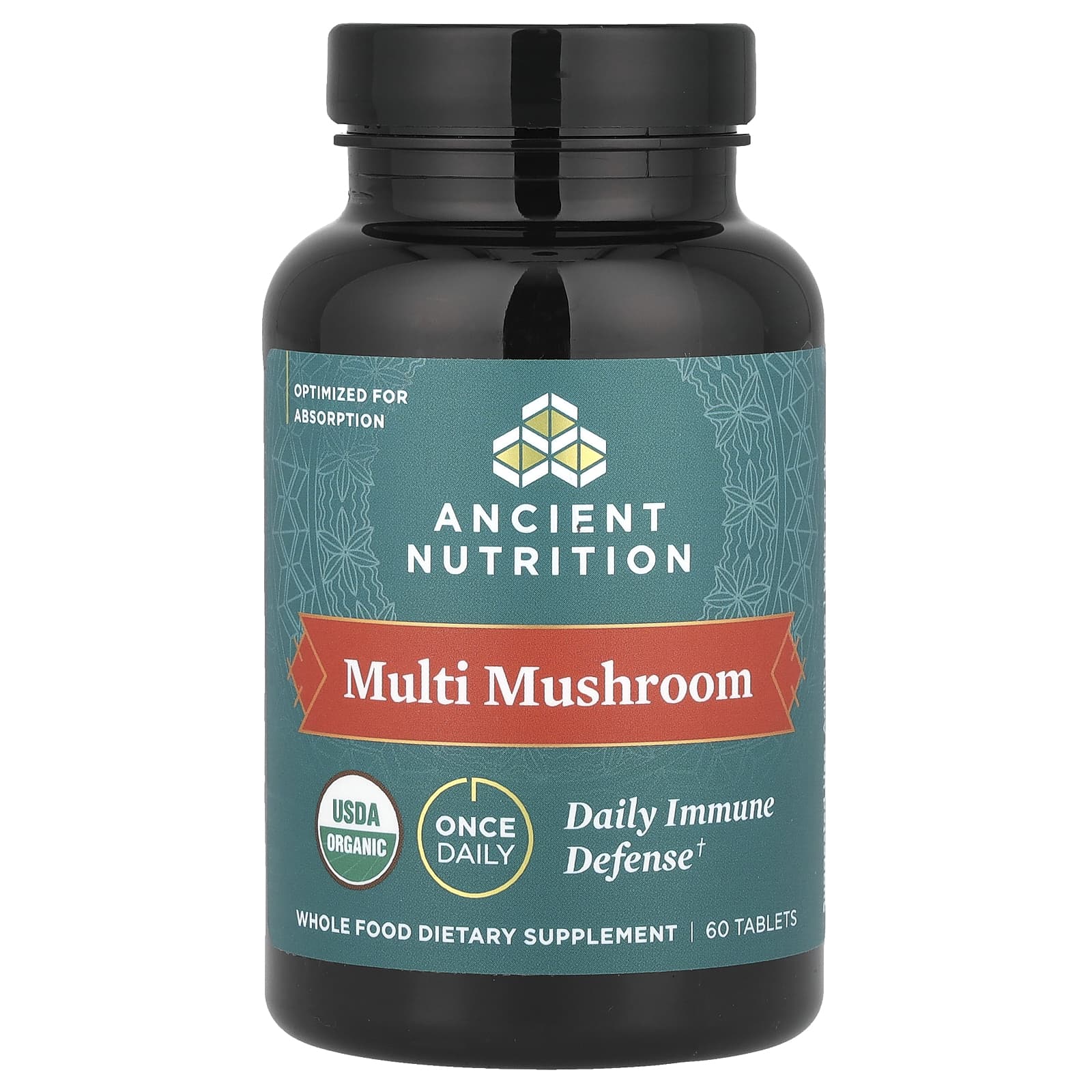 

Multi Mushroom, Daily Immune Function Enhancement Effect, 60 Tablets