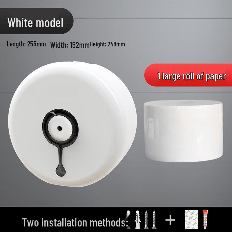 MDNG Large Roll Paper Towel Dispenser with Tissue
