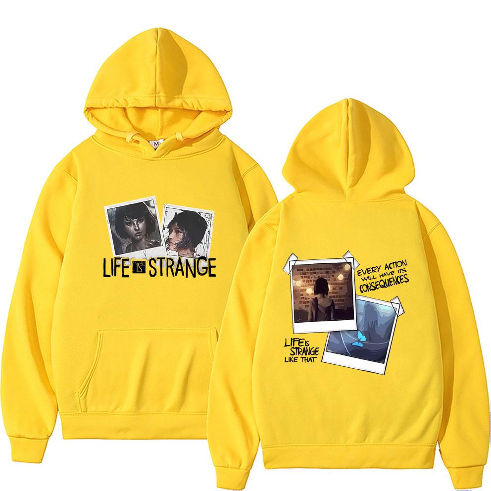 Hot Sale Game Life Is Strange Hoodie Unisex Casual Oversized Pullover Hoodies Unisex Player Lover Cosplay Hooded Sweatshirt