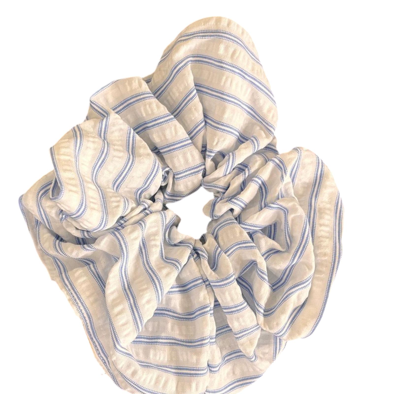 

Эластичные резинки для волос с полосатым дизайном для женщин, девушек, из мягкой ткани, тянущиеся, для повседневной и формальной прически, аксессуары для волос B