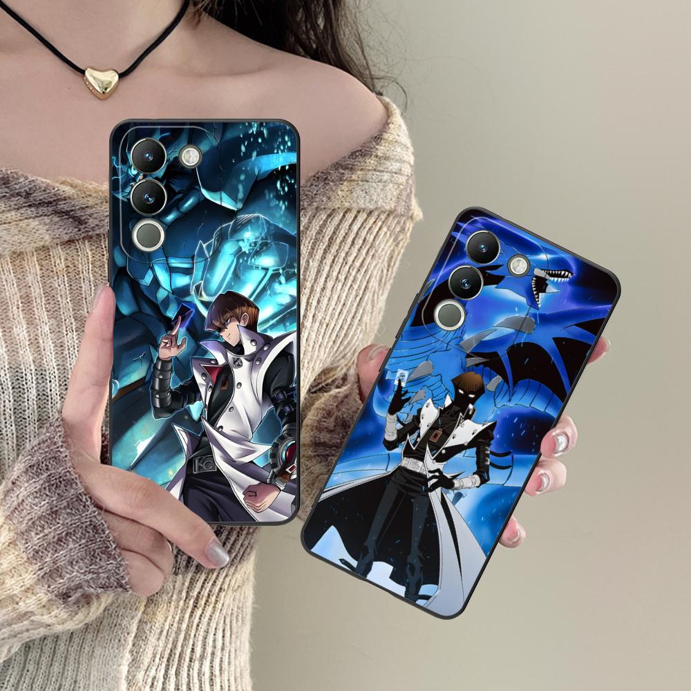 Yugioh Seto Kaiba Phone Case for VIVO V60 V50 V40 V30 V29 V27 V25 V23 Pro Lite 5G Soft TPU Shockproof Cover