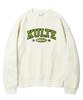 KULTE Twill Arch Logo Crewneck Ivory