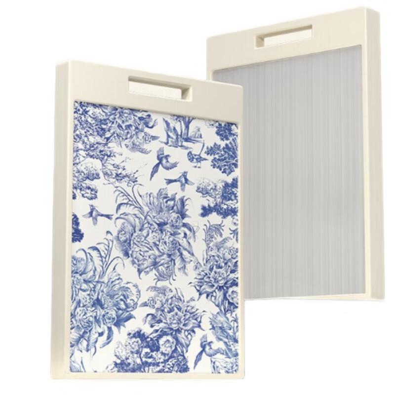 VELOSAN Double-Sided Antibacterial Stainless Steel Cutting Board