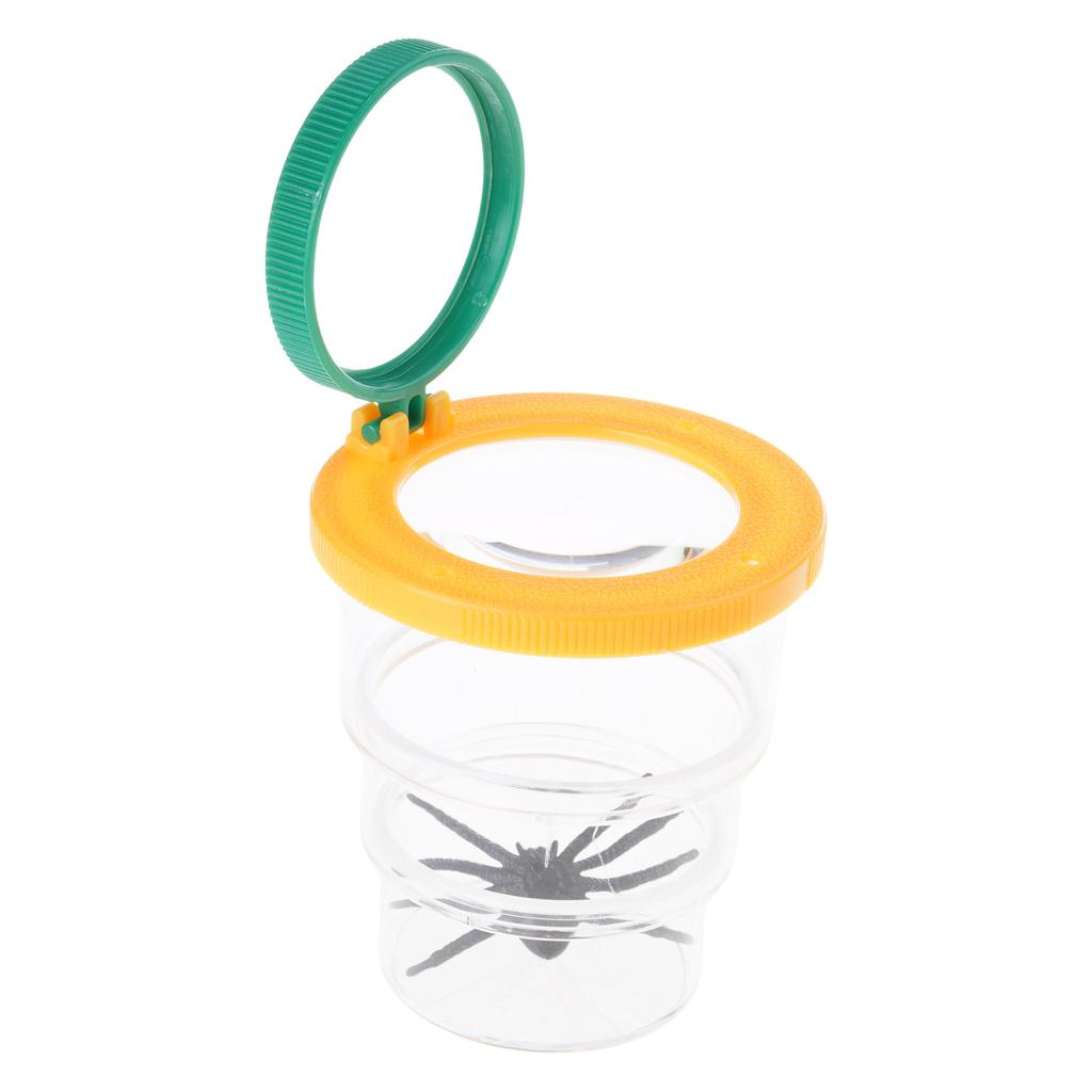 Kids Bug Catching Box with Magnification Foldable Insect Observation Insect Container for School Classroom Exploration