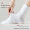 Men's Casual Breathable Mid-Calf Socks (10 Pairs)