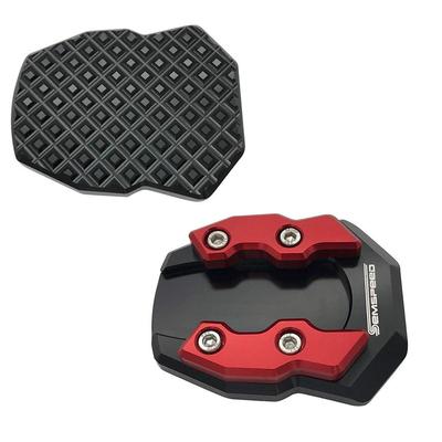 Semspeed Motorcycle Side Stand Kickstand Plate Pad End Aluminum Alloy