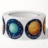 500pcs Solar System Reward Stickers Realistic Planet Outer Space with Astronauts, Comet, The Moon School