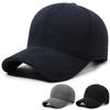 Autumn Winter Middle-Aged Cap Men's Cold-Proof Baseball Cap Outdoor Velvet Thick Cap Warm Cotton Cap
