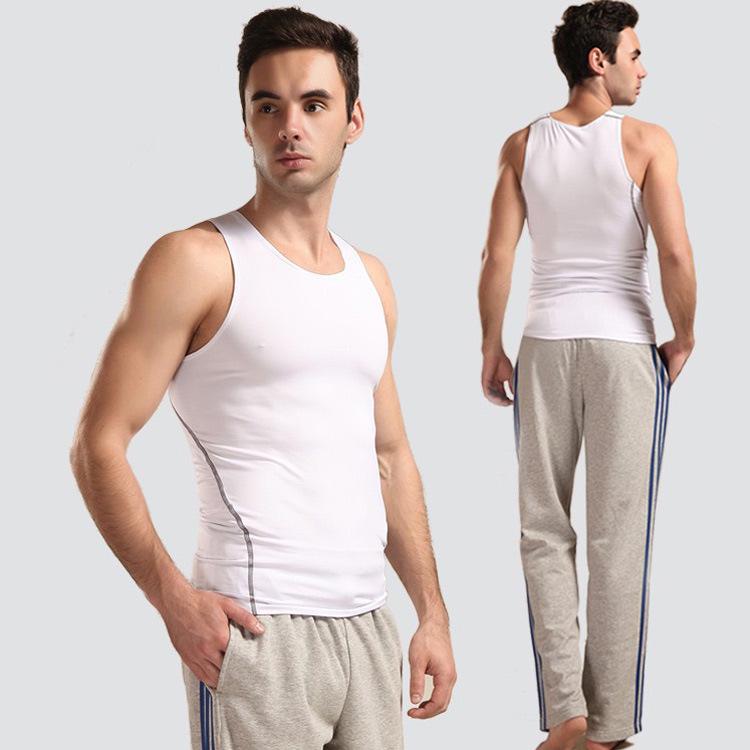 Men's Quick-Dry Sleeveless Training Tank Top for Sports, Basketball, and Running