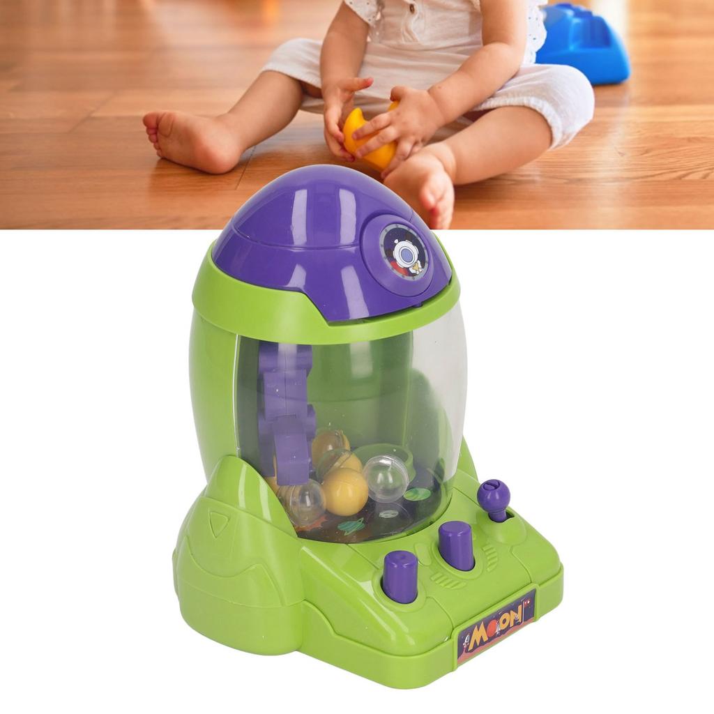 Space Claw Machine Colorful Portable Space Claw Machine for Children Tabletop