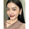 French-Style Pearl Earrings 2026 New Popular Vintage Earrings Round Design High-End Elegant European and American Style Earrings