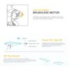A160 WLtoys XKS 2.4G RC Plane 650mm Wingspan Brushless Motor Remote Control Airplane 3D/6G System Foam Toys for Children Gift