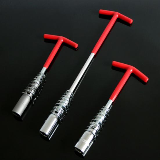 14/16/21mm T-shape Handle Car Auto Spark Plug Socket Wrench Installer Hand Tool