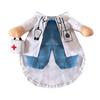 Polyester Pet Cosplay Doctor Outfit White Cat Doctor Uniform Dog Cat Doctor Costume  Christmas