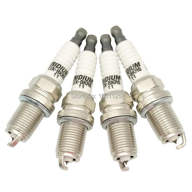 4 Stück Iridium-Zündkerze EIX-BKR6-11 FÜR IFR6J11 7658 jimny SK20R11 VK20 BKR6EIX-11 BKR6EIX-11P K6RIU-11 SVK20RZ11 IK20TT FR7LDC+