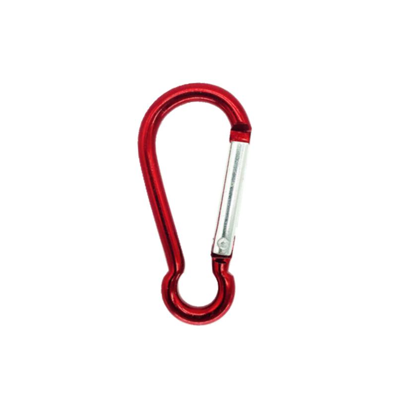 

2/5/10/15PCS Гачок із пружинною застібкою Карабін з алюмінієвого сплаву Гачки з пружинною застібкою Брелок для скелелазіння Карабін для ключових інструментів для кемпінгу 15 PCS