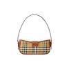 Burberry Sling Adjustable Shoulder Strap Checkered Polyurethane Tote Bag Women Shoulder Bag Classic-Beige Heather-Brown 80705631