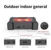 USB Solar-Powered Outdoor Waterproof Animal and Bird Repellent Mouse Repeller with Red & White Flashing Light