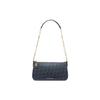 MK Empire Logo Classic Monogram Zipper Chain Faux Leather Shoulder Bag Women Shoulder Bags Dark-Blue Light-Blue 32H3G8EW6V-444