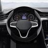 Steering Wheel Cover Anti-Slip Cute Comfortable Thermal Plush Automotive Steering Wheel Cover For Protection Maintenance Care