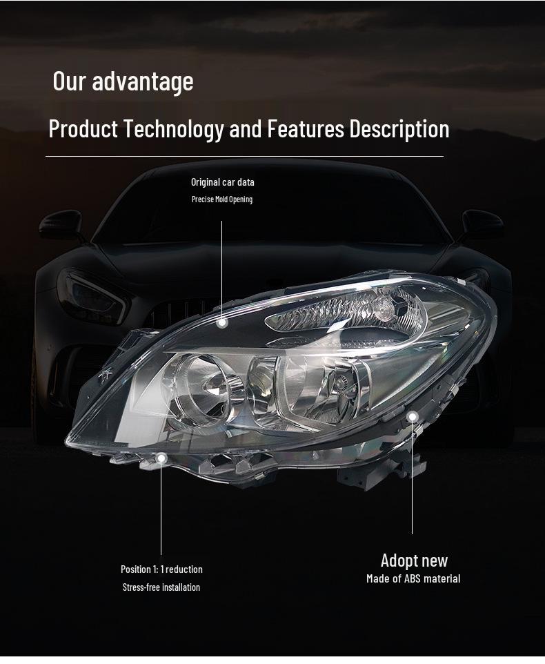 Compatible Headlight for Mercedes B-Class W246 (2468200161/2468200261)