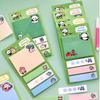 1 Piece Kawaii Cute Panda Paper Sticky Notes Creative Notepad Memo Pads Office School Stationery Adhesive Stickers Decoration