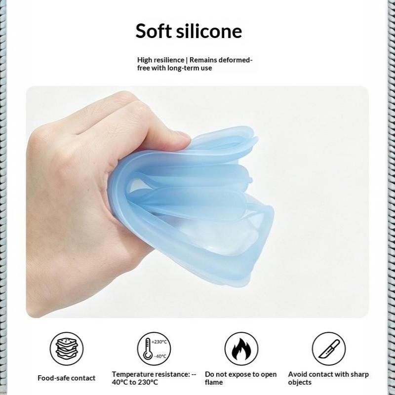 Silicone Storage High-Temperature Food Storage Leak-Proof And Odor-Proof Non-Toxic For Household Kitchen Refrigerators