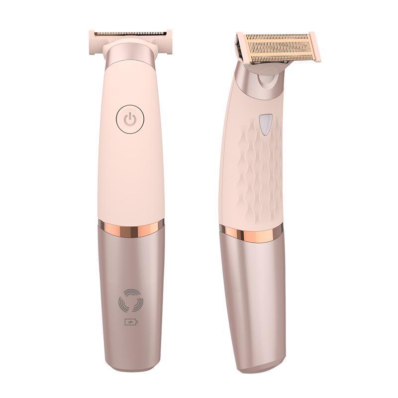 Women's Electric Shaver for Lip, Armpit, Leg, and Pubic Hair Removal