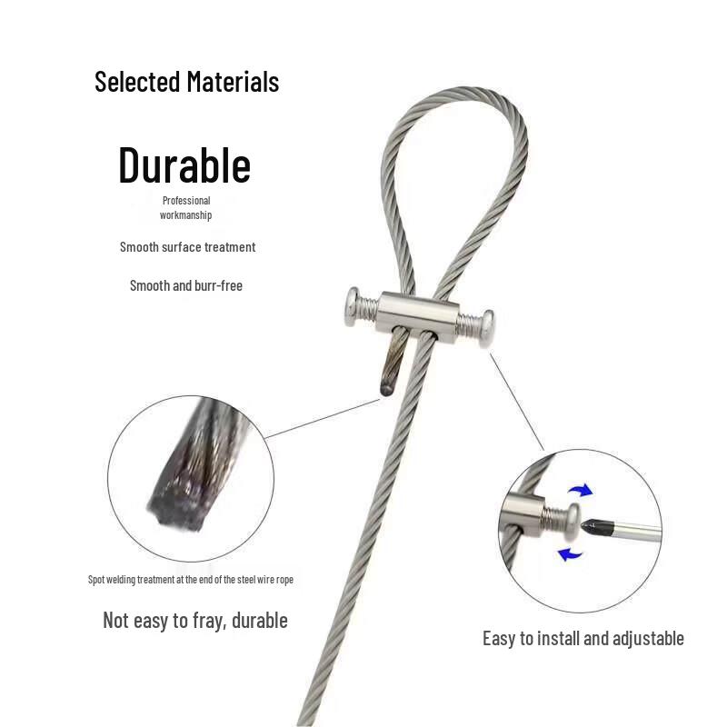 Outdoor Multi-purpose Steel Wire Hanging Cable